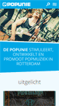 Mobile Screenshot of popunie.nl